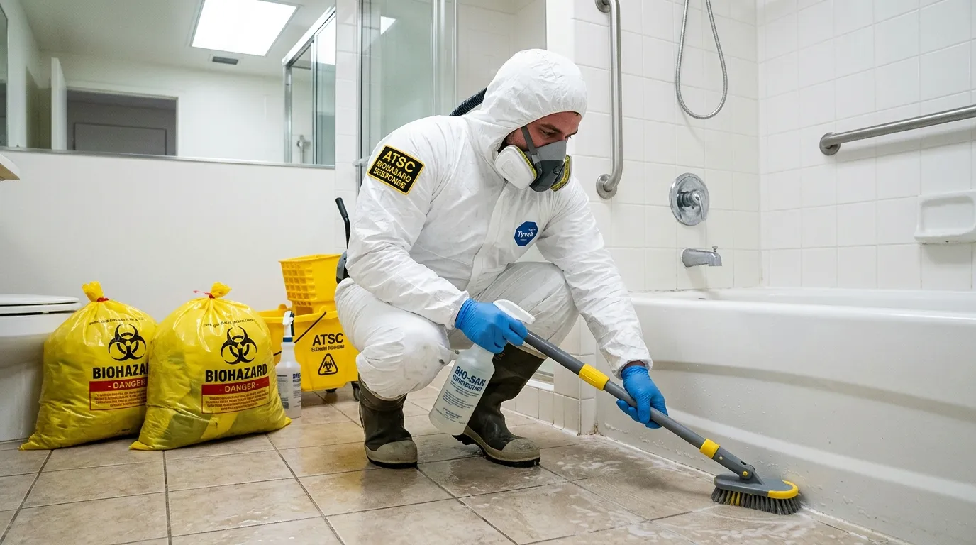 Decontamination equipment deployed for Blood Cleanup in York